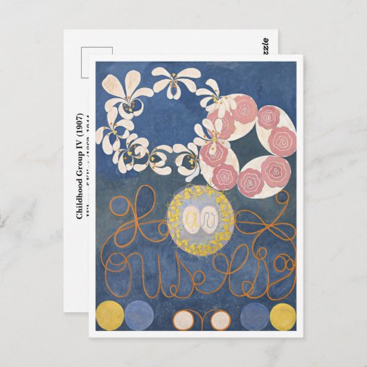 Carte postale Hilma af Klint (Devant / Derrière)