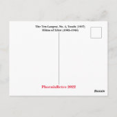 Carte postale Hilma af Klint (Dos)