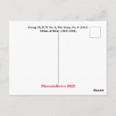 Carte postale Hilma af Klint (Dos)