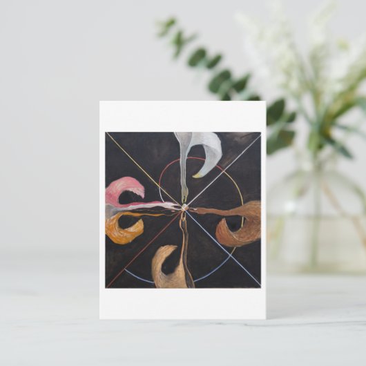 Carte postale Hilma af Klint (Debout devant)