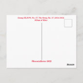 Carte Postale Hilma af Klint art abstrait (Dos)