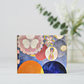 Carte Postale Hilma af Klint - De Tio Storsta, Barnaaldern (Debout devant)