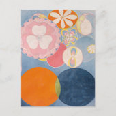 Carte Postale Hilma Af Klint, La Dix Plus Grande No2, Art Abstra (Devant)