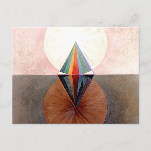 Carte Postale Hilma Af Klint Le Cygne No 12 (Devant)