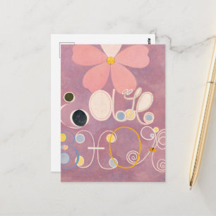Carte Postale Hilma Af Klint, Les Dix Plus Grands N°5, Art Abstr