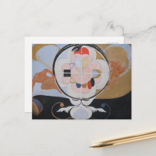 Carte Postale Hilma Af Klint, L'Évolution n°13, Art abstrait