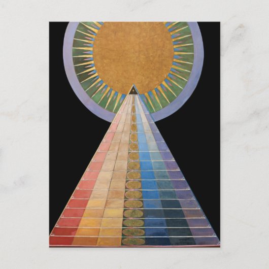 Carte Postale Hilma af Klint - Retable (Devant)