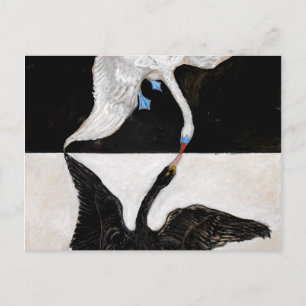 Carte Postale Hilma Af Klint Swan no 1