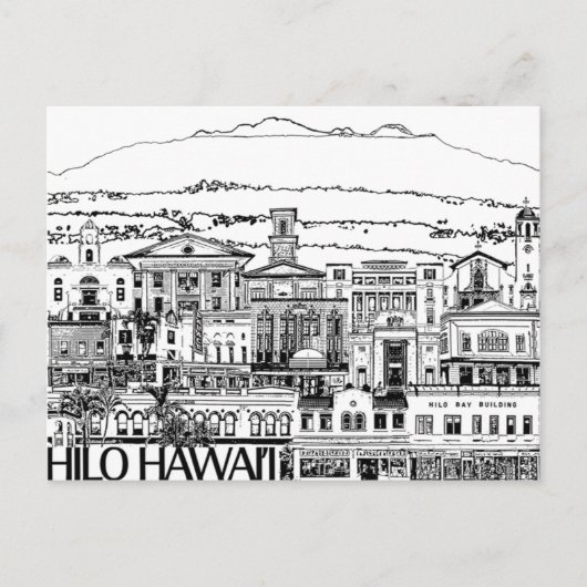 Carte Postale Hilo (Devant)
