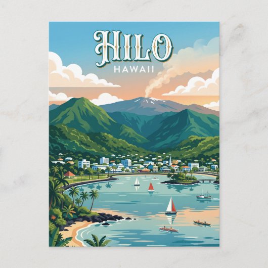 Carte Postale Hilo États-Unis (Devant)