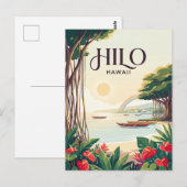 Carte Postale Hilo États-Unis (Devant / Derrière)