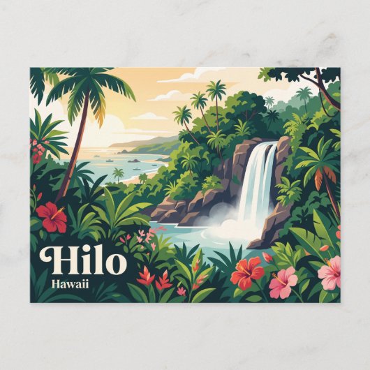 Carte Postale Hilo États-Unis (Devant)