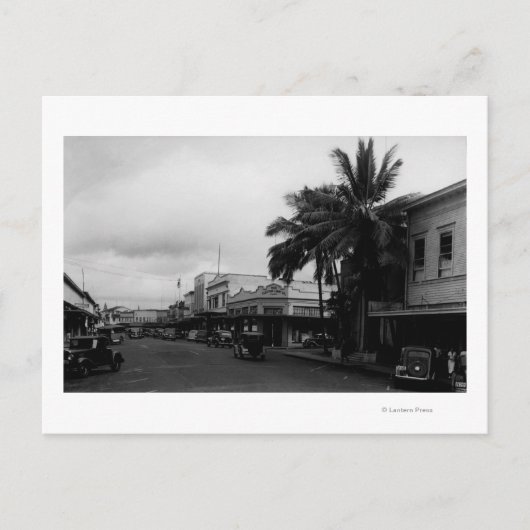Carte Postale Hilo, Hawaii Street View PhotographHilo, HI (Devant)