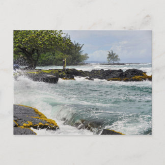 Carte Postale Hilo Waves