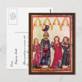 Carte Postale Hiltbolt De Swanegoen Deux Dames À La Danse De M (Devant / Derrière)