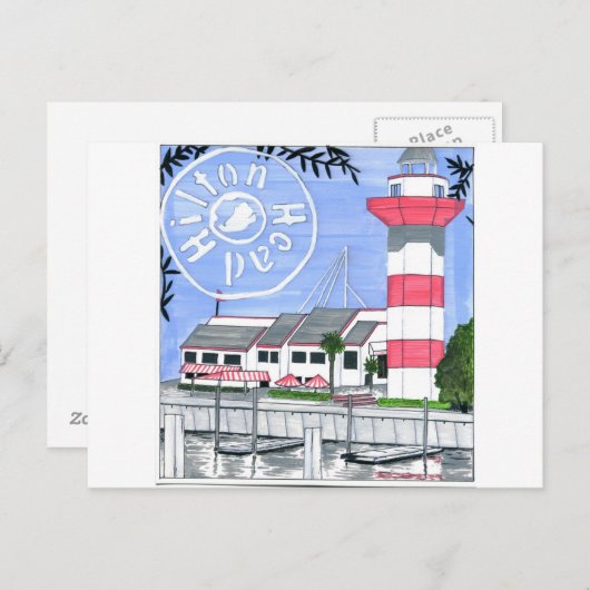 CARTE POSTALE HILTON HEAD ISLAND (Devant / Derrière)