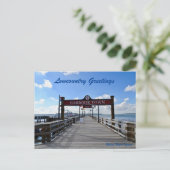 Carte Postale Hilton Head Island Harbour Town Pier Sea Pines (Debout devant)