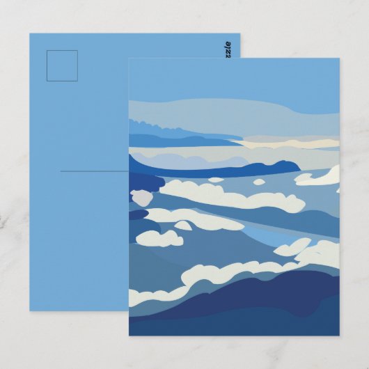 Carte Postale Himalaya Montagnes himalayennes (Devant / Derrière)