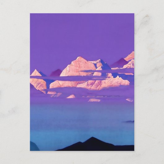 Carte Postale « Himalayas 1933 » de Nicholas Roerich (Devant)