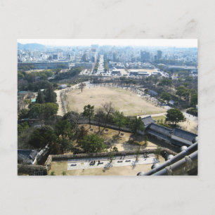 Carte Postale Himeji, Japon (Vue du château haut)