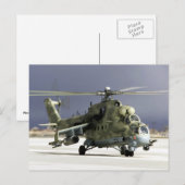 Carte Postale Hind MI-24 (Devant / Derrière)