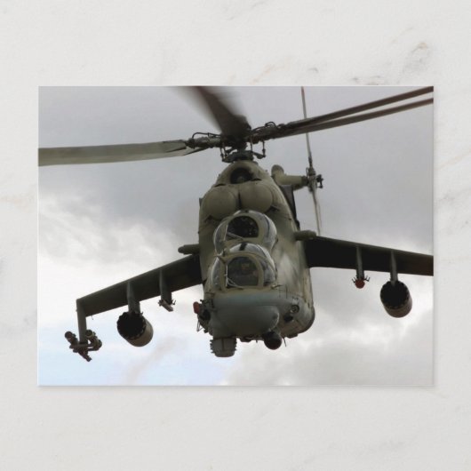 Carte Postale Hind MI-24 (Devant)