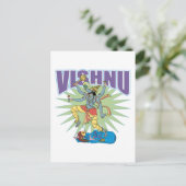 Carte Postale Hindou Vishnu Sanglier (Debout devant)