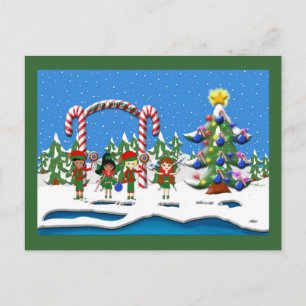 Carte Postale Hinterland d'hiver