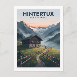 Carte Postale Hintertux, Tyrol, Autriche