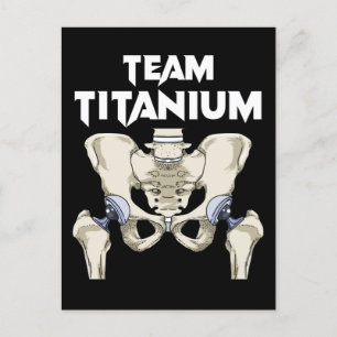 Carte Postale Hip Chirurgie Récupération Cadeaux Hippie Hip Remp