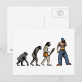 Carte Postale Hip hop (Devant / Derrière)
