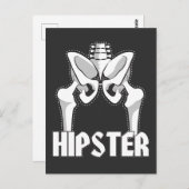 Carte Postale Hip Replacement Surgery Venin Hipster Orthopaedic (Devant / Derrière)