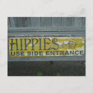 Carte postale Hippie