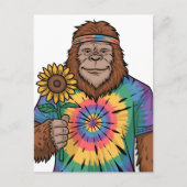 Carte Postale Hippie Sasquatch (Devant)