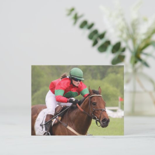 Carte postale Hippique (Debout devant)