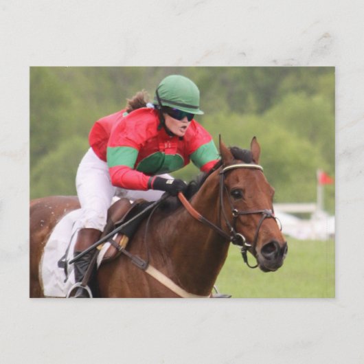 Carte postale Hippique (Devant)