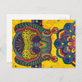 Carte postale Hippo (Devant / Derrière)