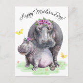 Carte Postale Hippo (Devant)