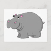 Carte Postale hippo (Devant)