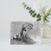 Carte postale Hippo Feed Me (Debout devant)