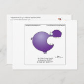 Carte postale HIPPOBOTTOMUS par April McCallum (Devant / Derrière)