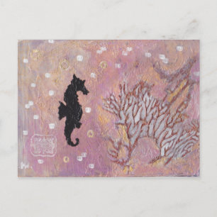 Carte Postale hippocampe