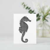 Carte Postale hippocampe (Debout devant)