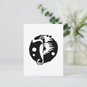 Carte Postale Hippocampe (Debout devant)