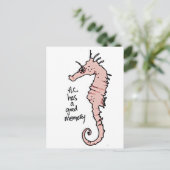 Carte Postale Hippocampus (Debout devant)