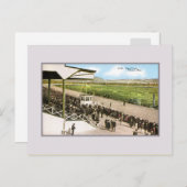 Carte Postale Hippodrome vintage Tijuana Mexique (Devant / Derrière)