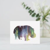 Carte Postale Hippopotame (Debout devant)