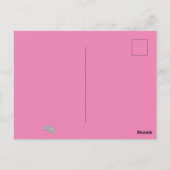 Carte Postale Hippopotame Heureux (Dos)