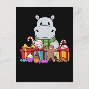 Carte Postale Hippopotamus Venin Kids Hippo
