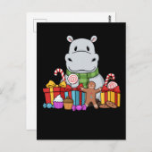 Carte Postale Hippopotamus Venin Kids Hippo (Devant / Derrière)